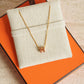 HERMÈS MINI POP H NECKLACE | NEW GOLD