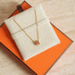 HERMÈS MINI POP H NECKLACE | NEW GOLD