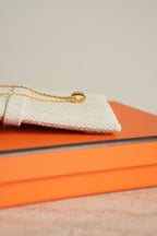 HERMÈS MINI POP H NECKLACE | NEW GOLD