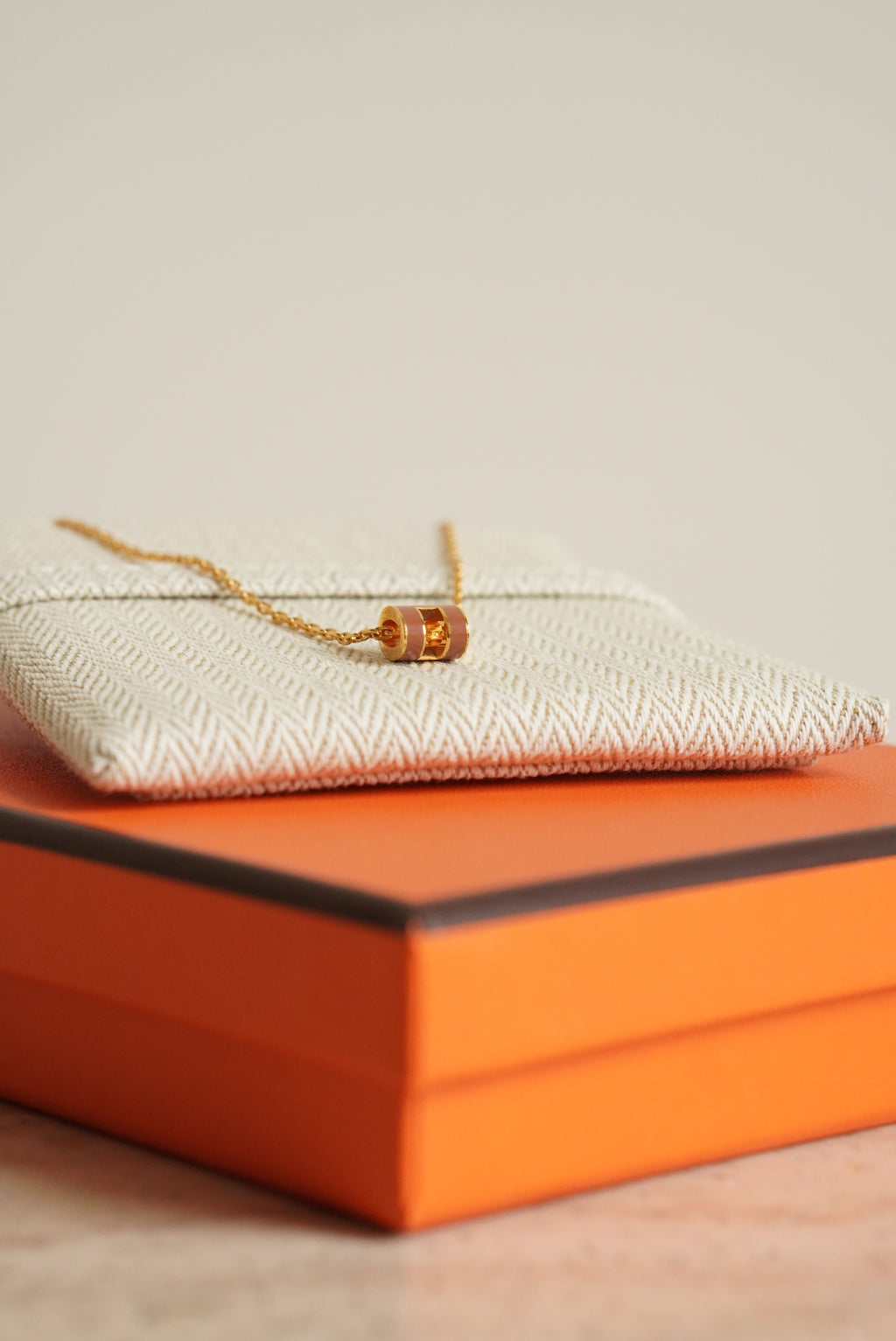 HERMÈS MINI POP H NECKLACE | NEW GOLD