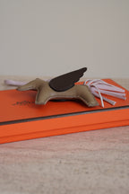 HERMÈS PEGASE PM CHARM | BEIGE MARFA/MAUVE PALE/MOKA