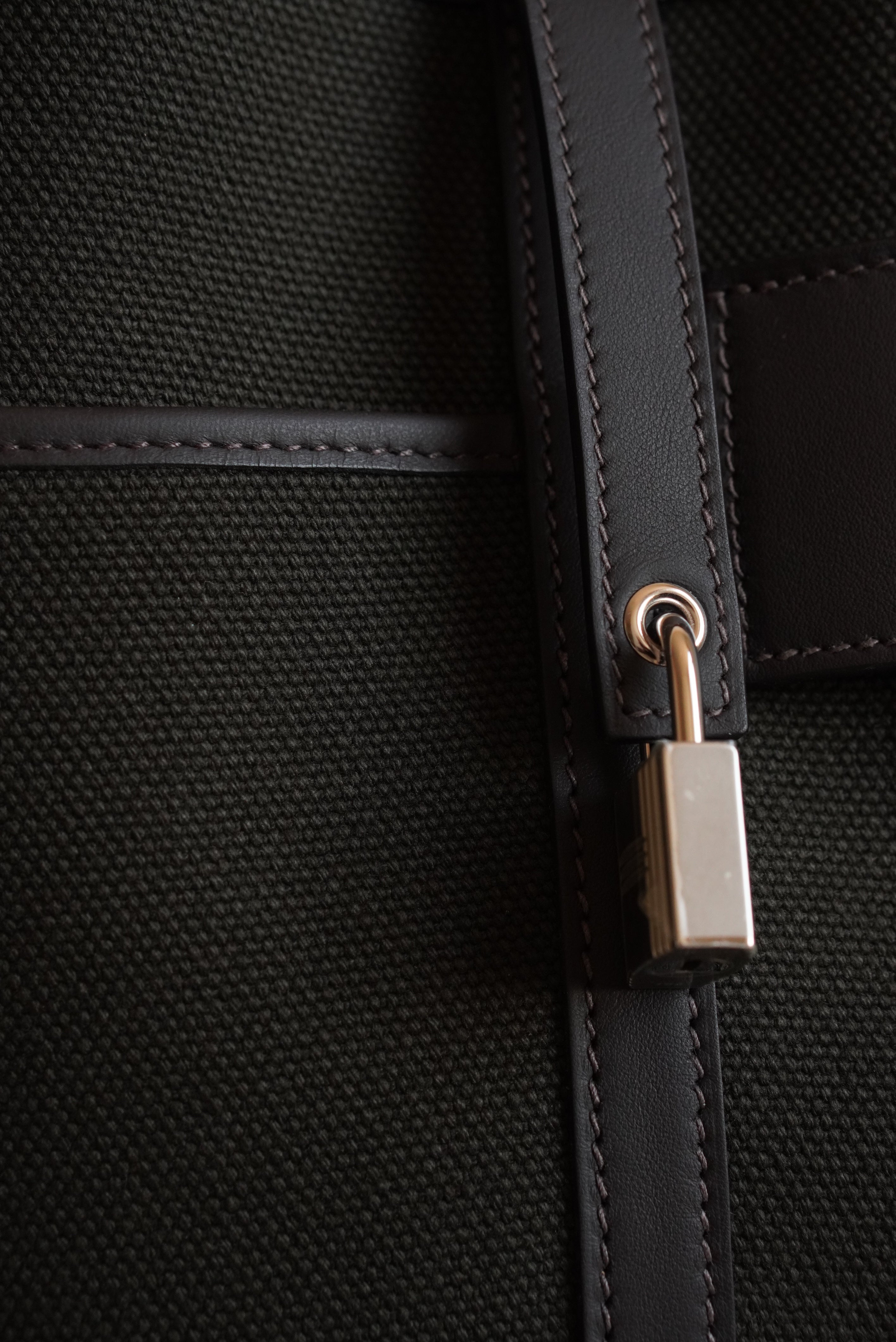 HERMÈS PICOTIN 18 POCKET | DARK BRONZE & EBENE