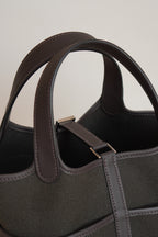 HERMÈS PICOTIN 18 POCKET | DARK BRONZE & EBENE