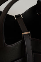HERMÈS PICOTIN 18 POCKET | DARK BRONZE & EBENE