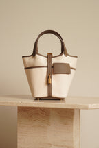 HERMÈS PICOTIN 18 POCKET | ECRU & ETOUPE