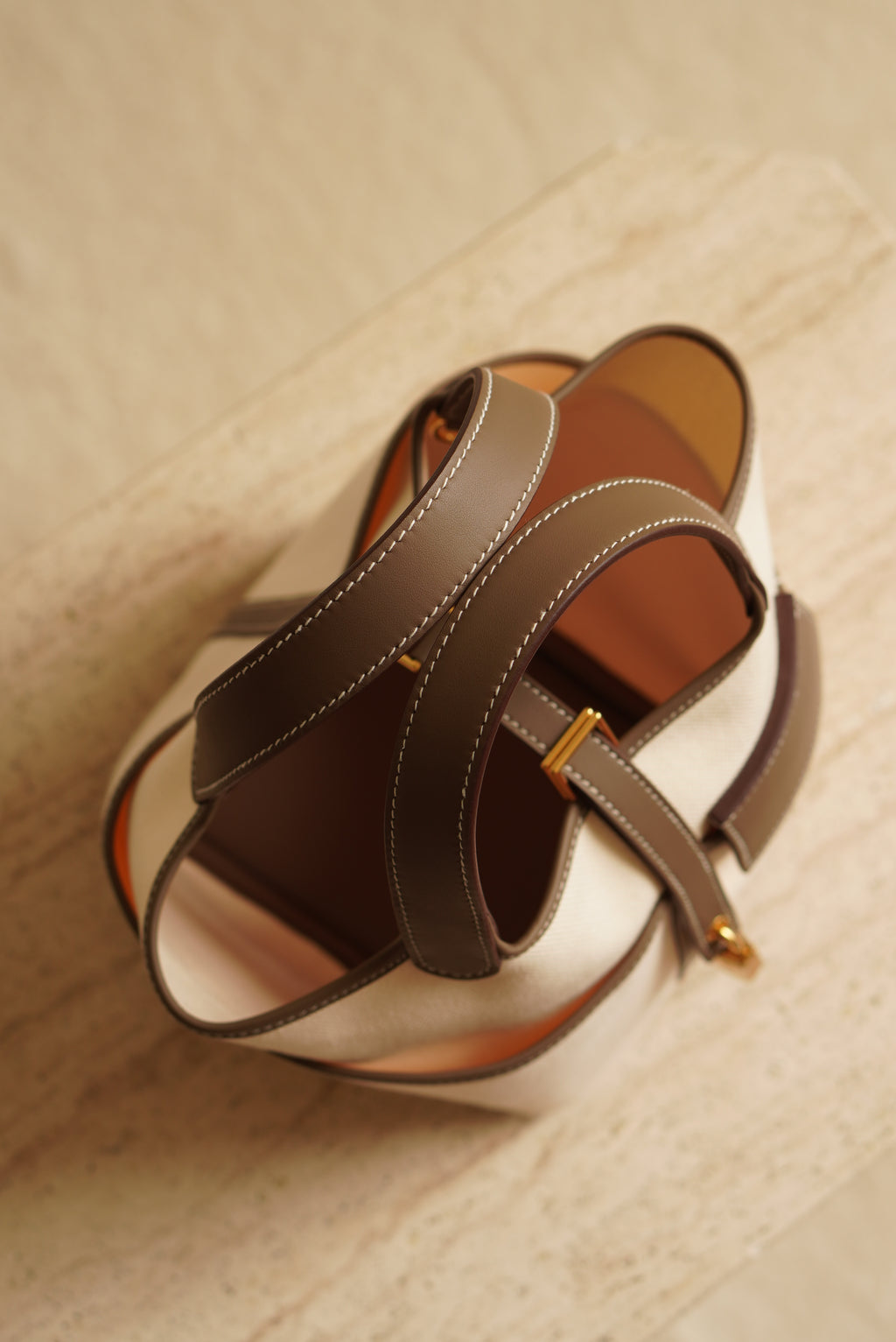 HERMÈS PICOTIN 18 POCKET | ECRU & ETOUPE