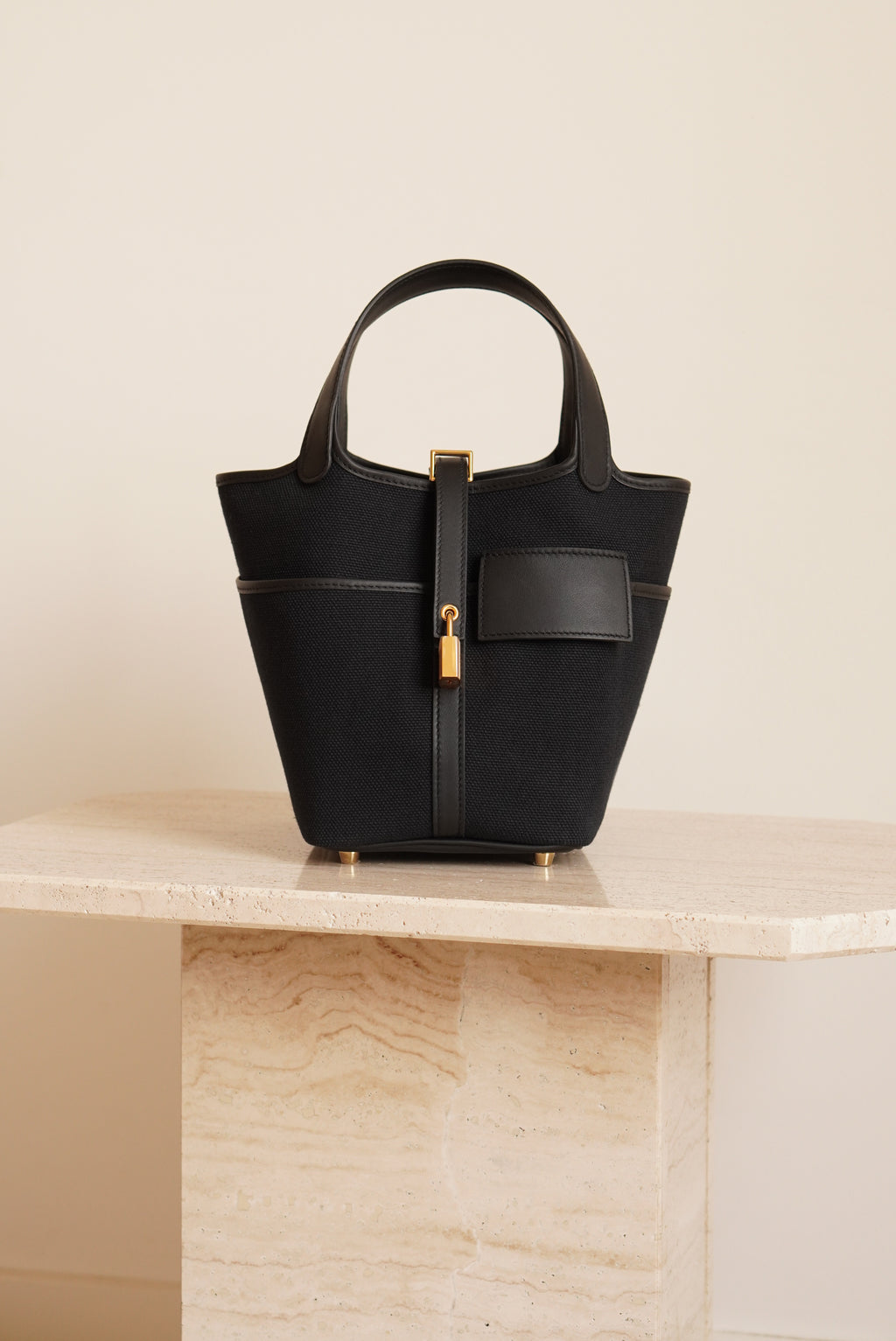 HERMÈS PICOTIN 18 POCKET | NOIR