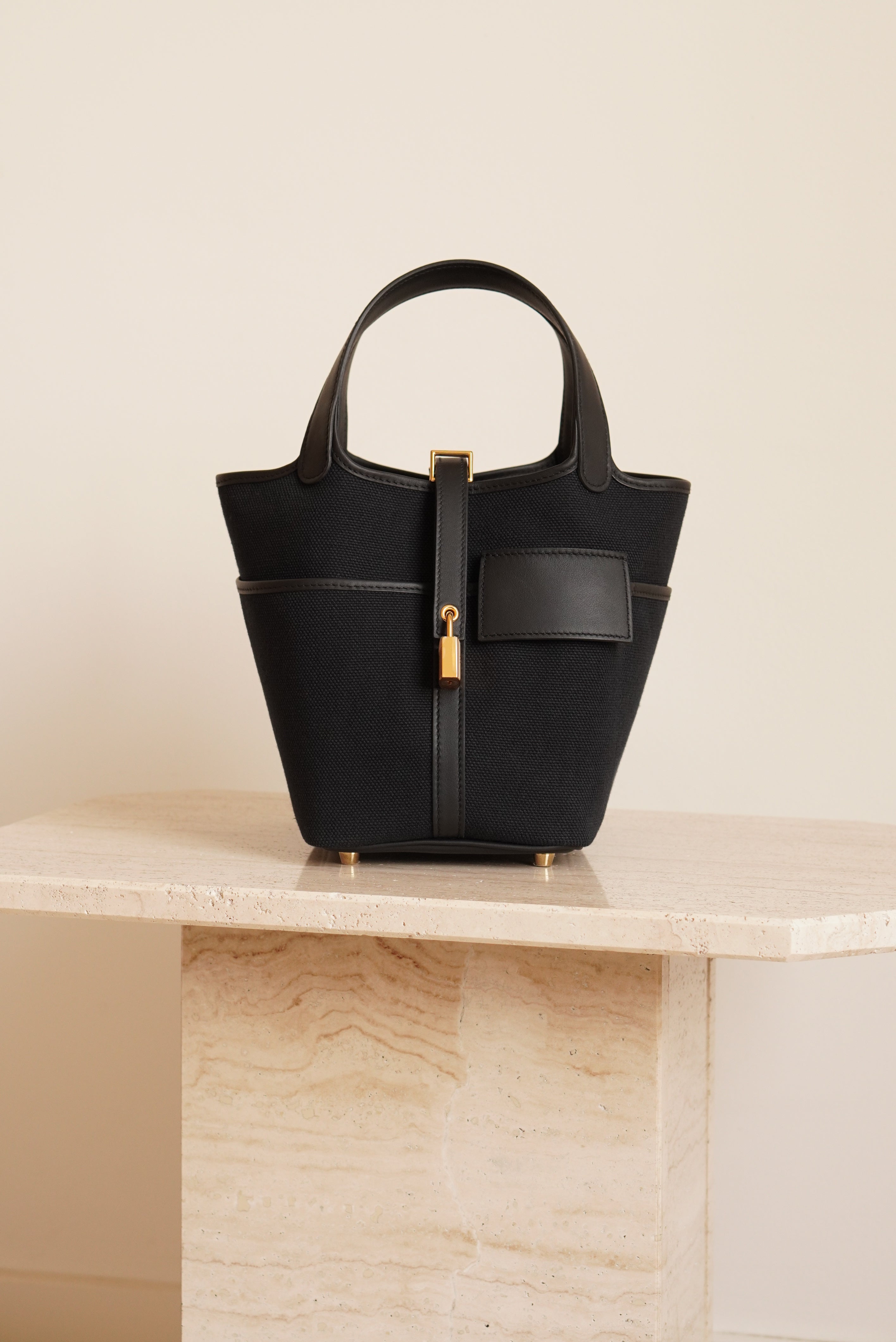 HERMÈS PICOTIN 18 POCKET | NOIR