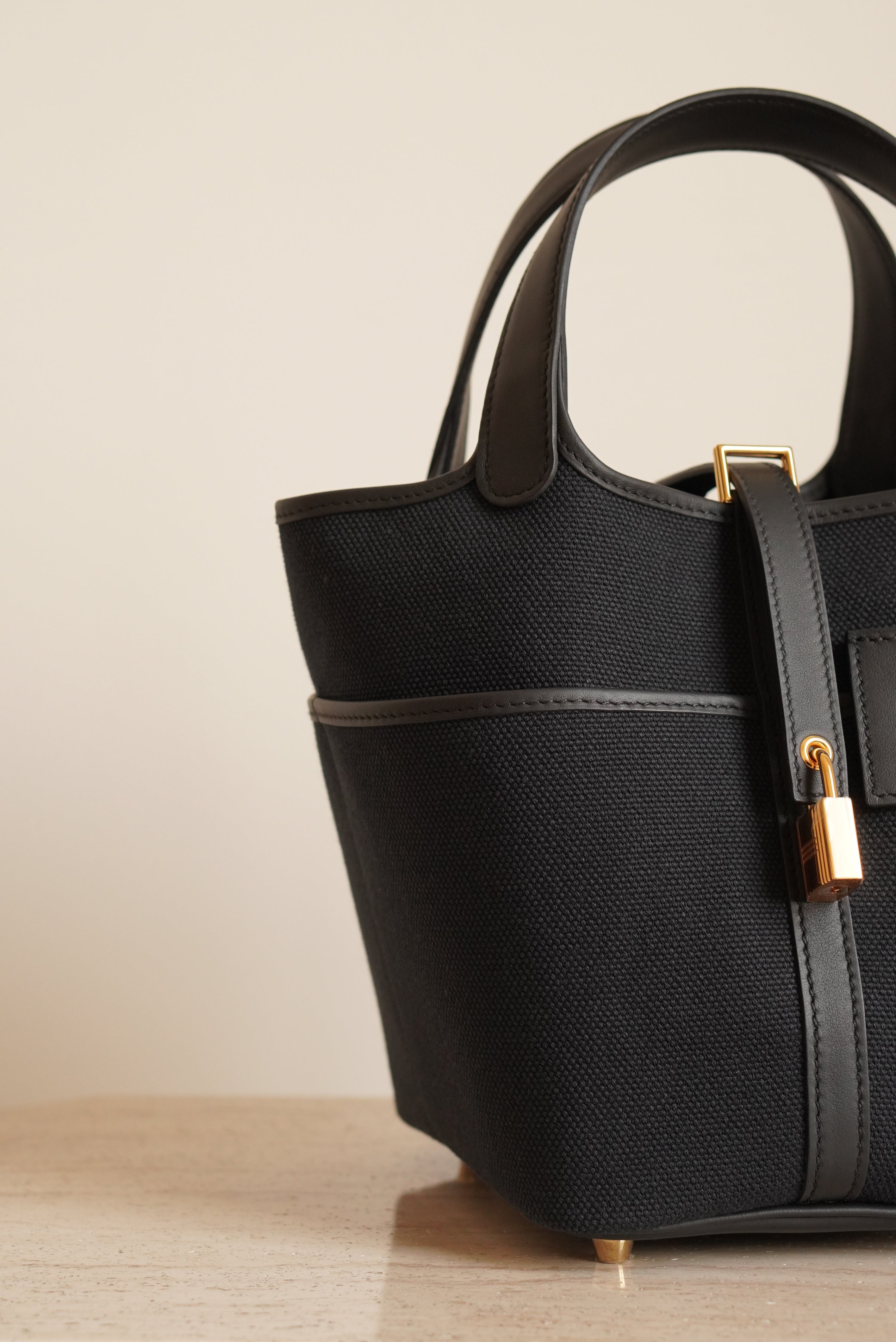 HERMÈS PICOTIN 18 POCKET | NOIR