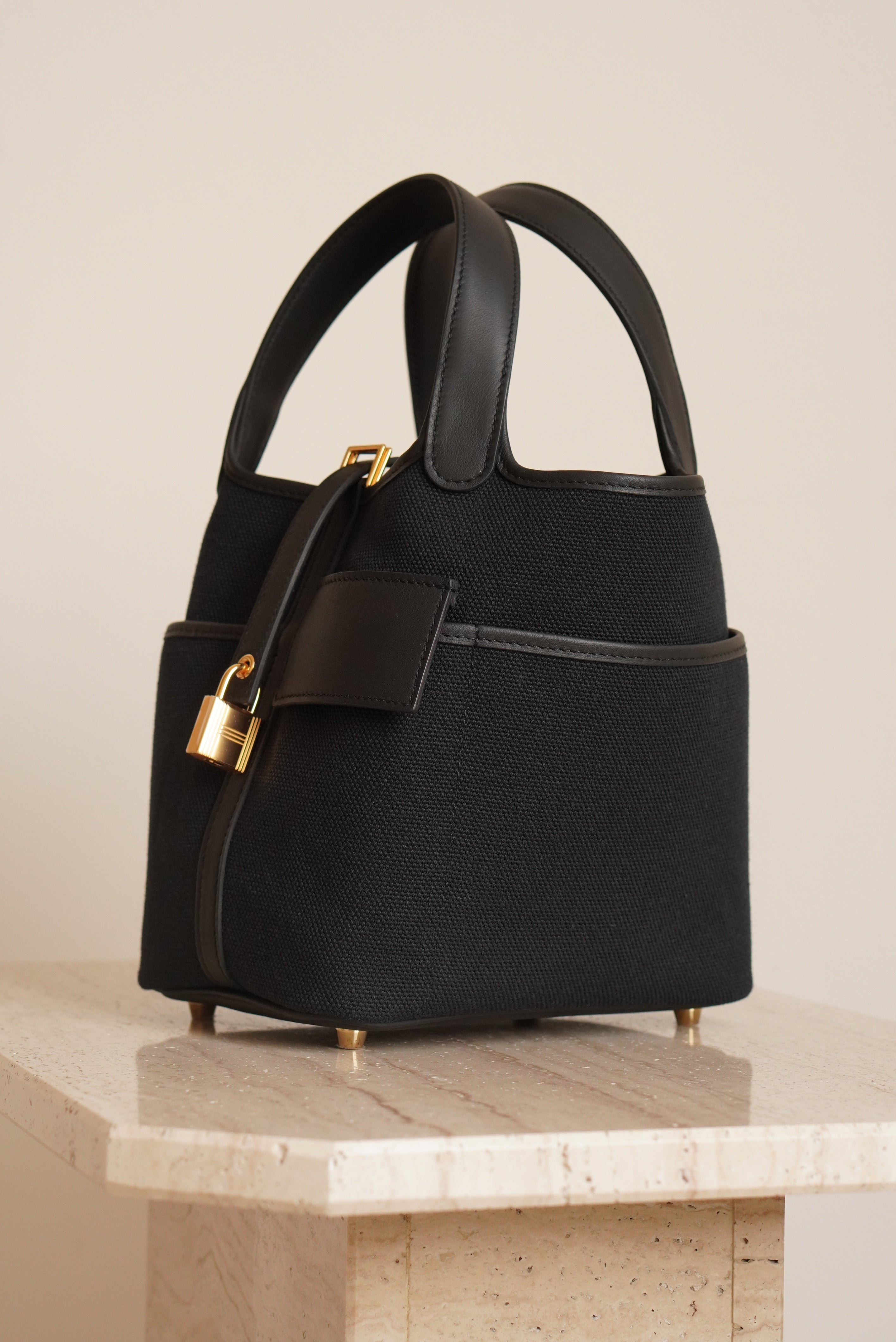 HERMÈS PICOTIN 18 POCKET | NOIR