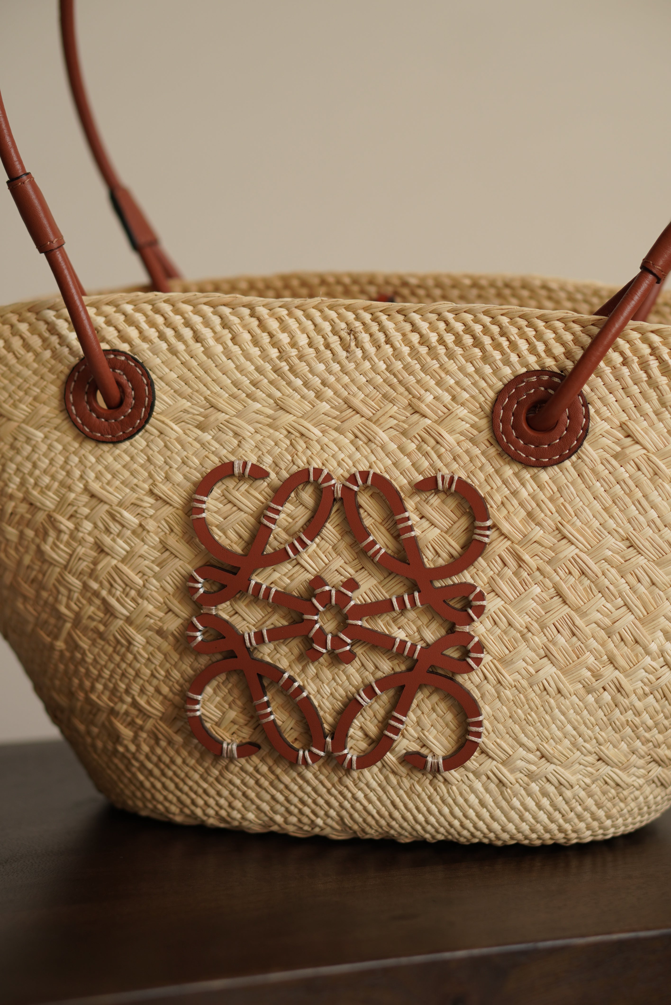 LOEWE ANAGRAM BASKET SMALL