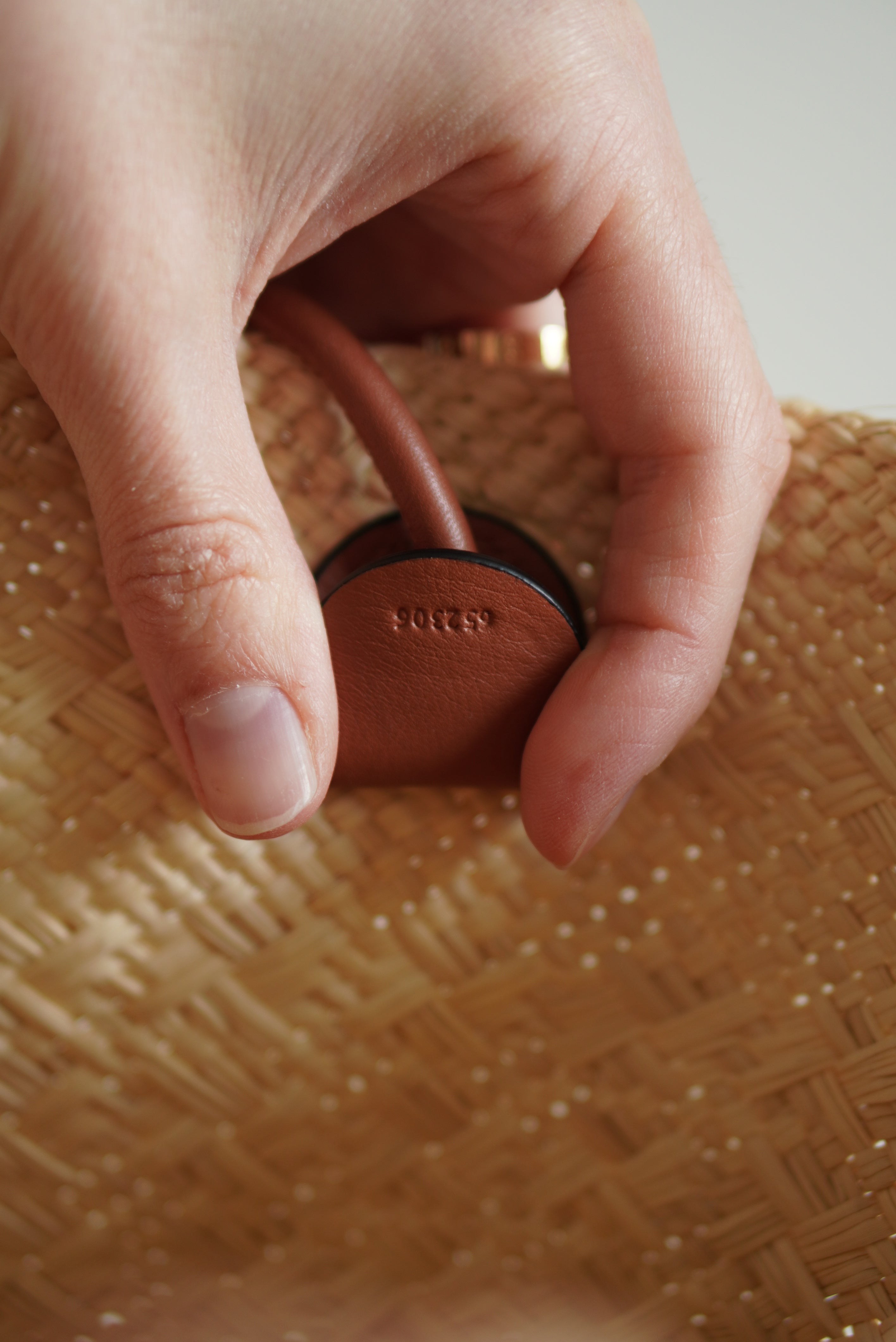 LOEWE ANAGRAM BASKET SMALL