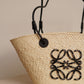 LOEWE ANAGRAM BASKET SMALL | BLACK