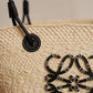 LOEWE ANAGRAM BASKET SMALL | BLACK