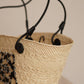 LOEWE ANAGRAM BASKET SMALL | BLACK