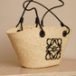 LOEWE ANAGRAM BASKET SMALL | BLACK