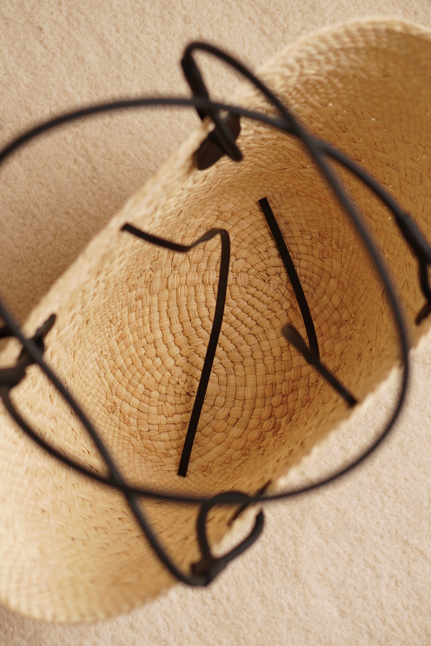LOEWE ANAGRAM BASKET SMALL | BLACK