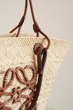 LOEWE ANAGRAM BASKET MEDIUM | BROWN