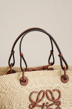 LOEWE ANAGRAM BASKET MEDIUM | BROWN