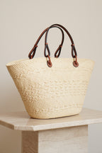 LOEWE ANAGRAM BASKET MEDIUM | BROWN