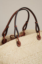 LOEWE ANAGRAM BASKET MEDIUM | BROWN