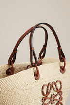 LOEWE ANAGRAM BASKET MEDIUM | BROWN