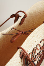 LOEWE ANAGRAM BASKET MEDIUM | BROWN