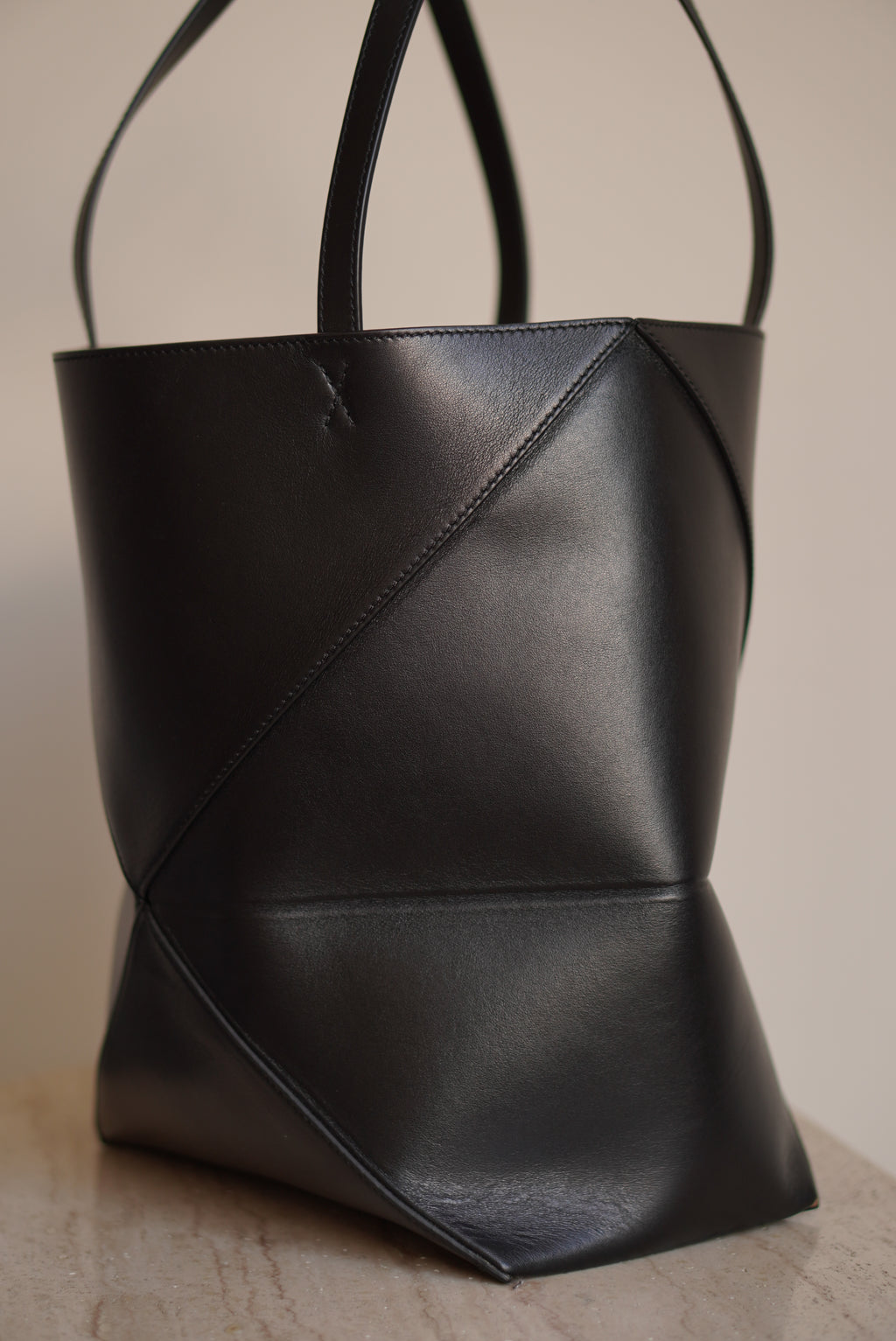 LOEWE PUZZLE FOLD MEDIUM | BLACK