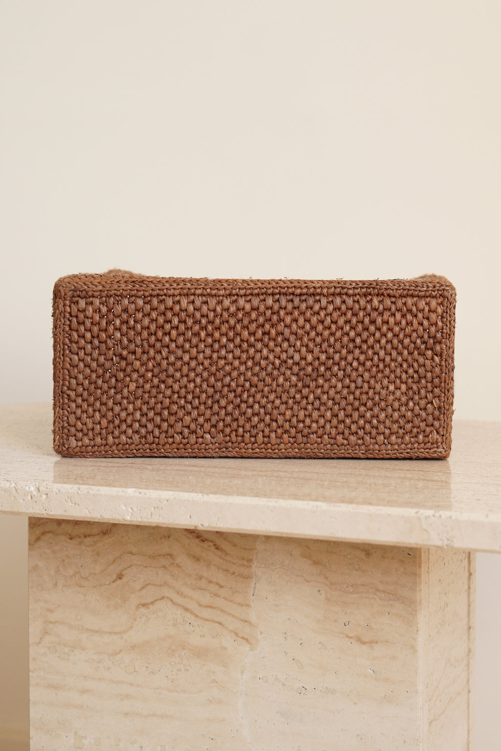 LOEWE x SUNA FUJITA LEMUR FONT TOTE SMALL | BROWN