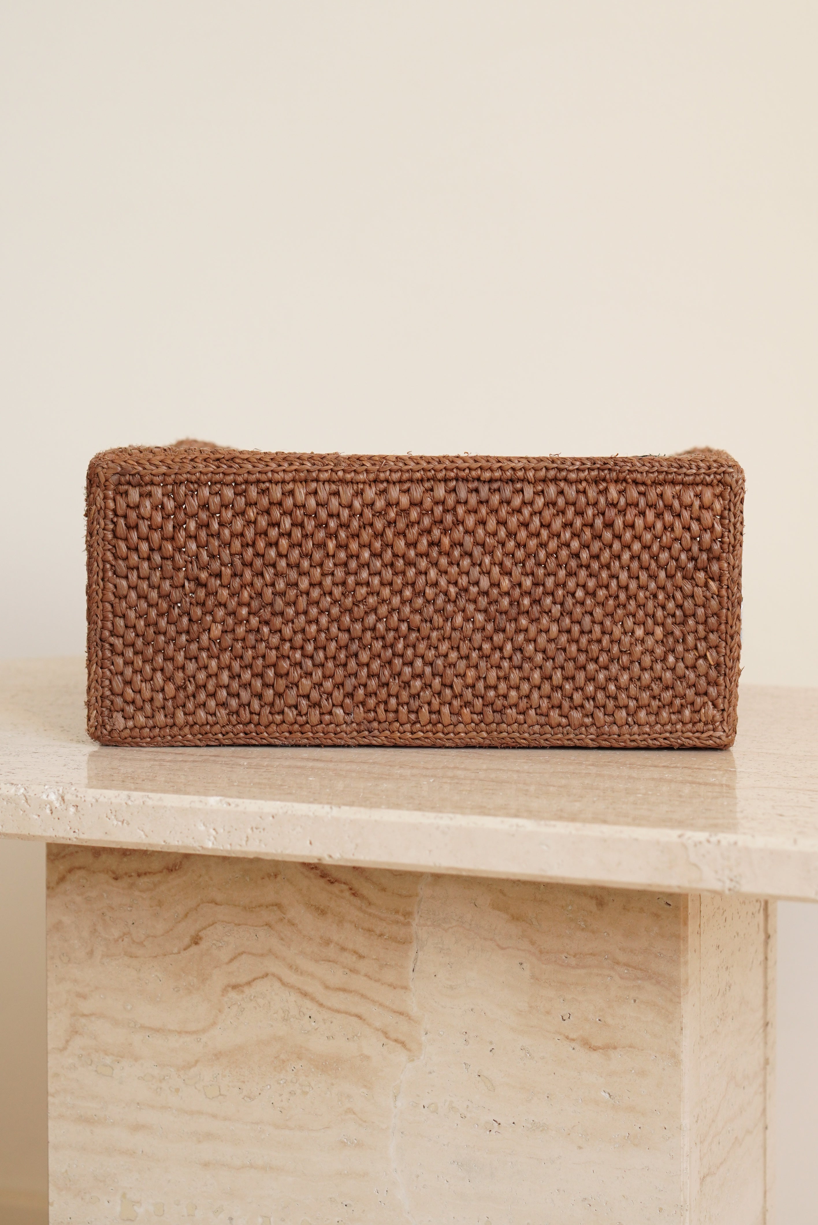 LOEWE x SUNA FUJITA LEMUR FONT TOTE SMALL | BROWN