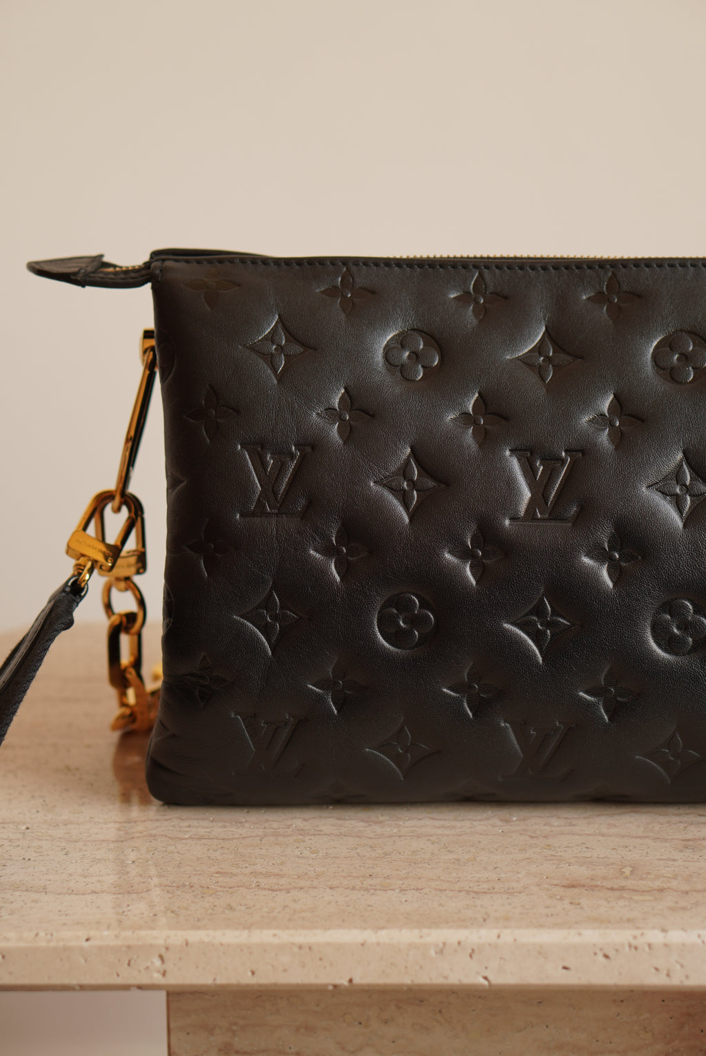 LOUIS VUITTON COUSSIN PM | BLACK