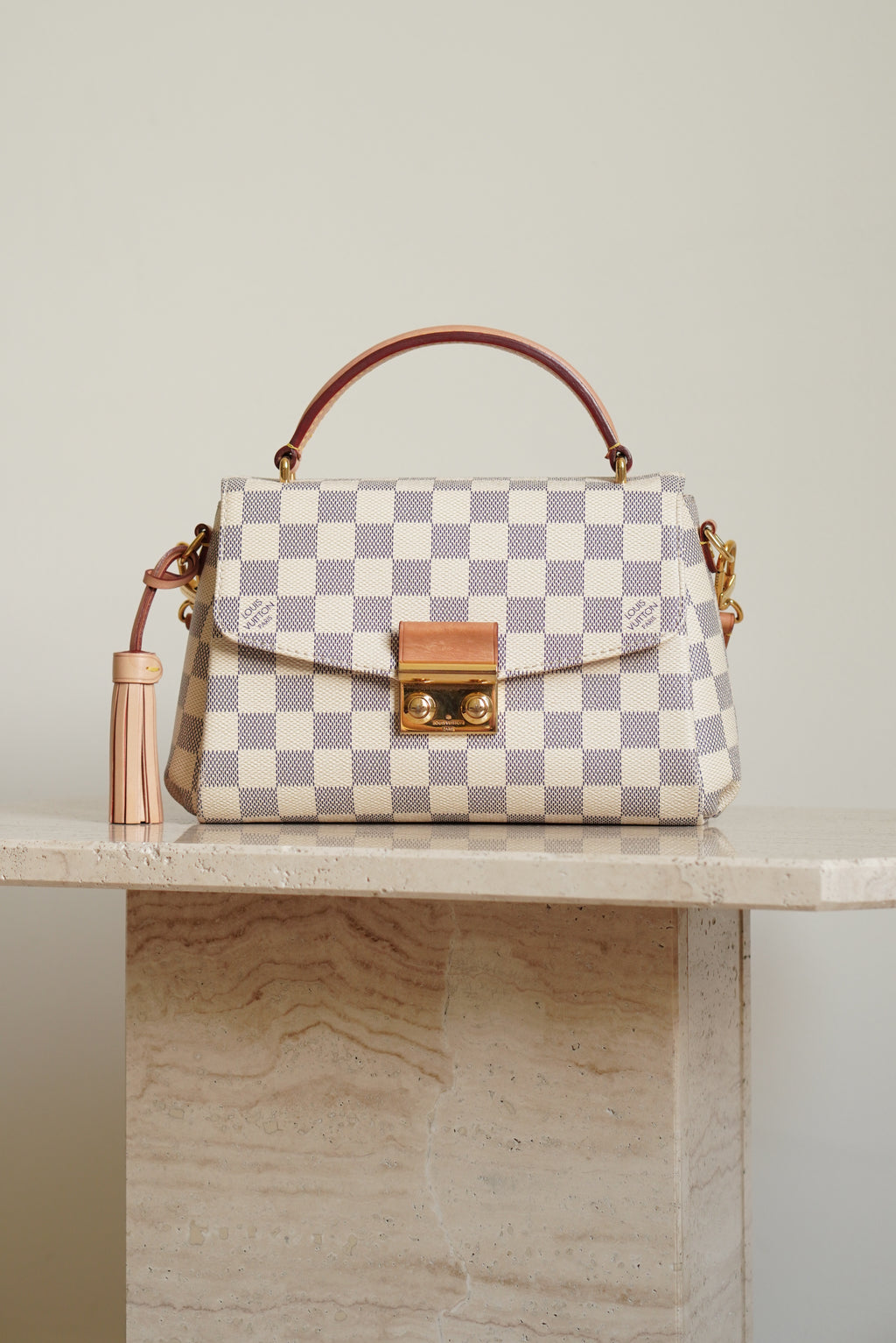 LOUIS VUITTON CROISETTE | DAMIER AZUR