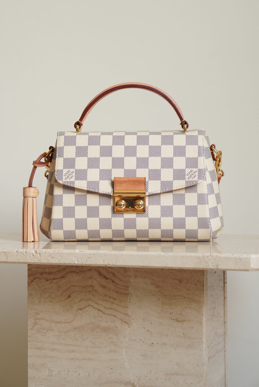 LOUIS VUITTON CROISETTE | DAMIER AZUR