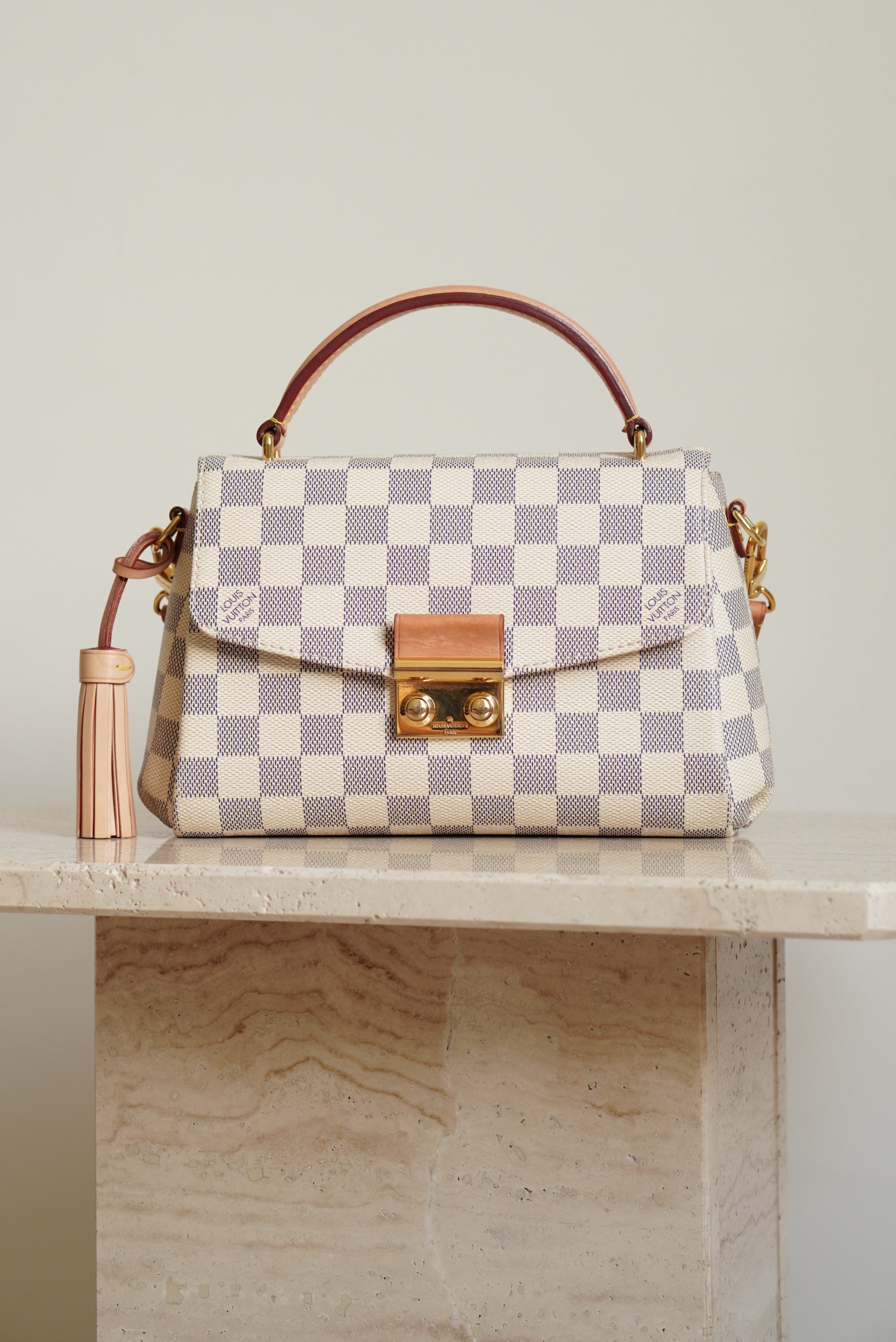 LOUIS VUITTON CROISETTE | DAMIER AZUR