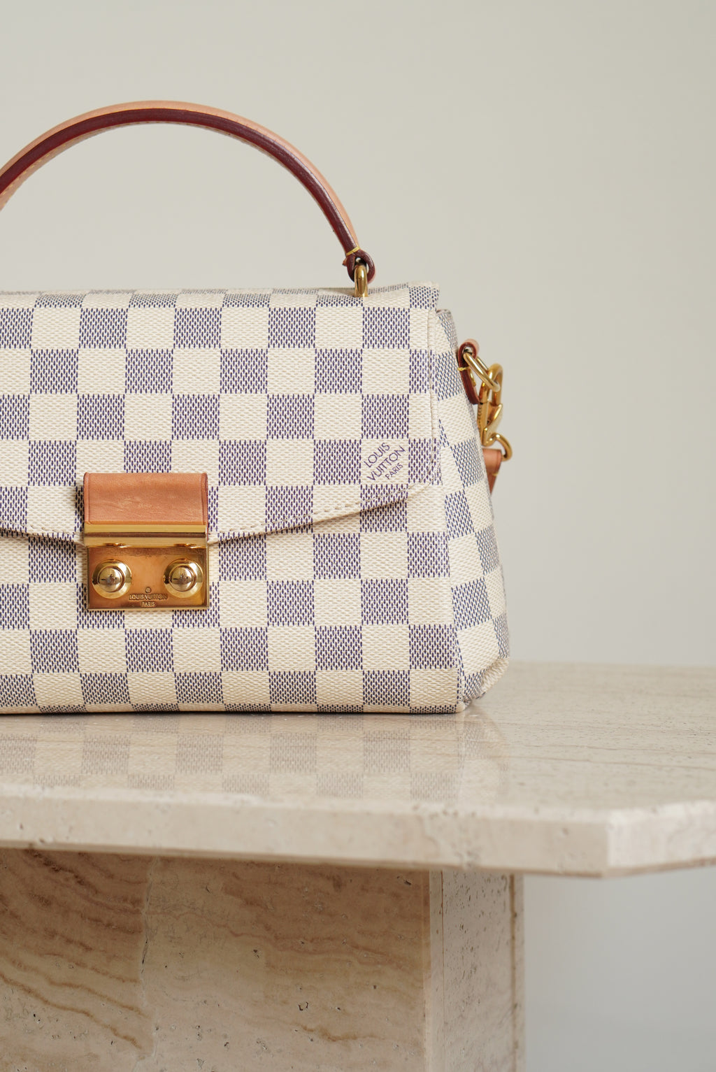 LOUIS VUITTON CROISETTE | DAMIER AZUR