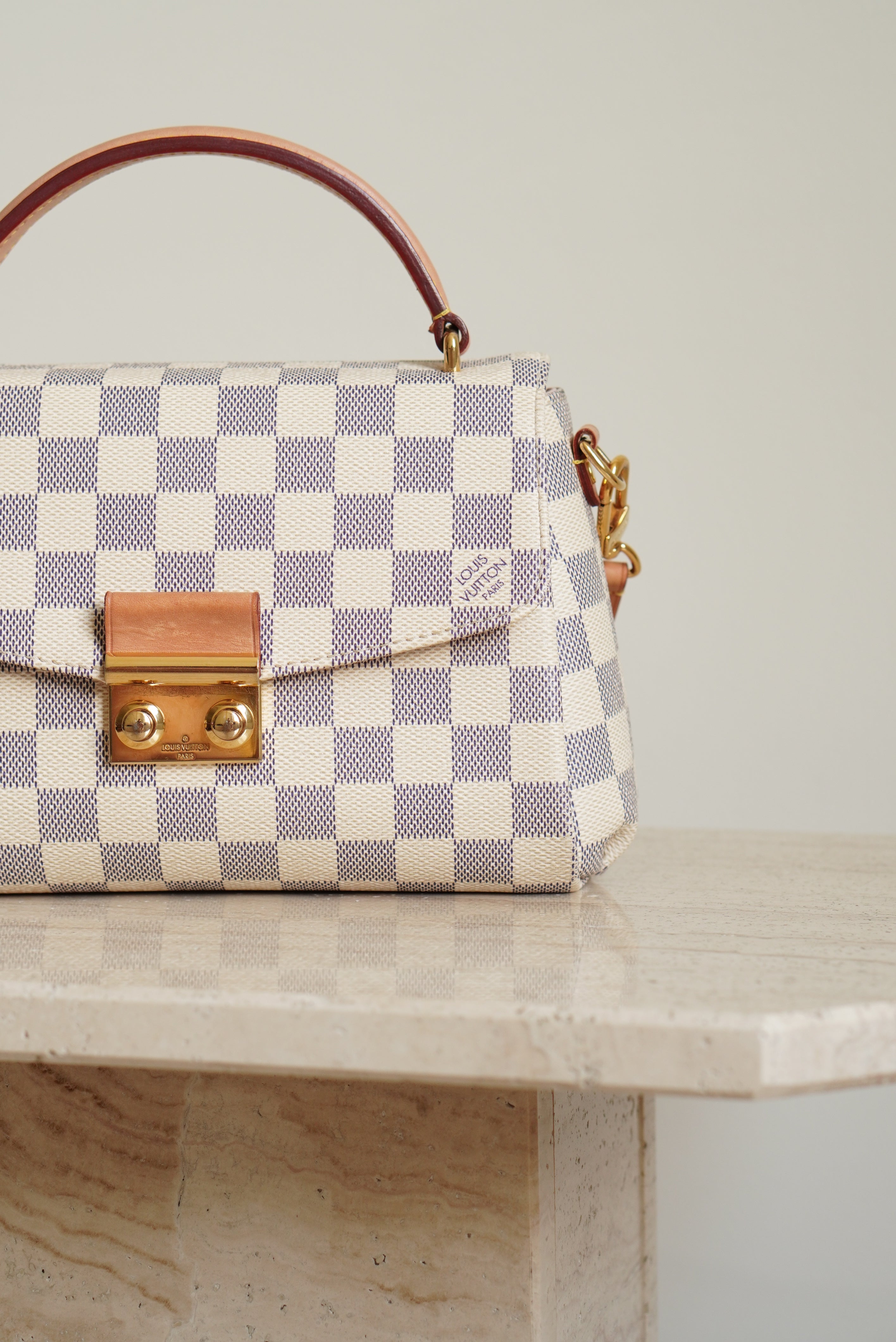 LOUIS VUITTON CROISETTE | DAMIER AZUR