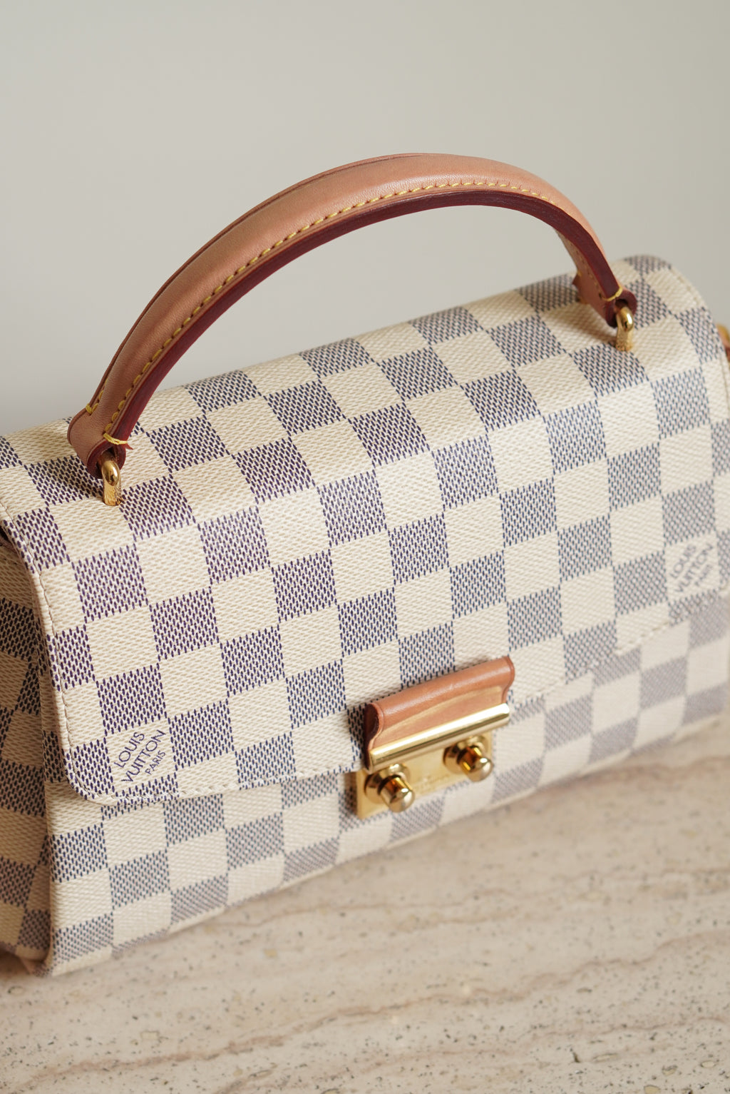 LOUIS VUITTON CROISETTE | DAMIER AZUR