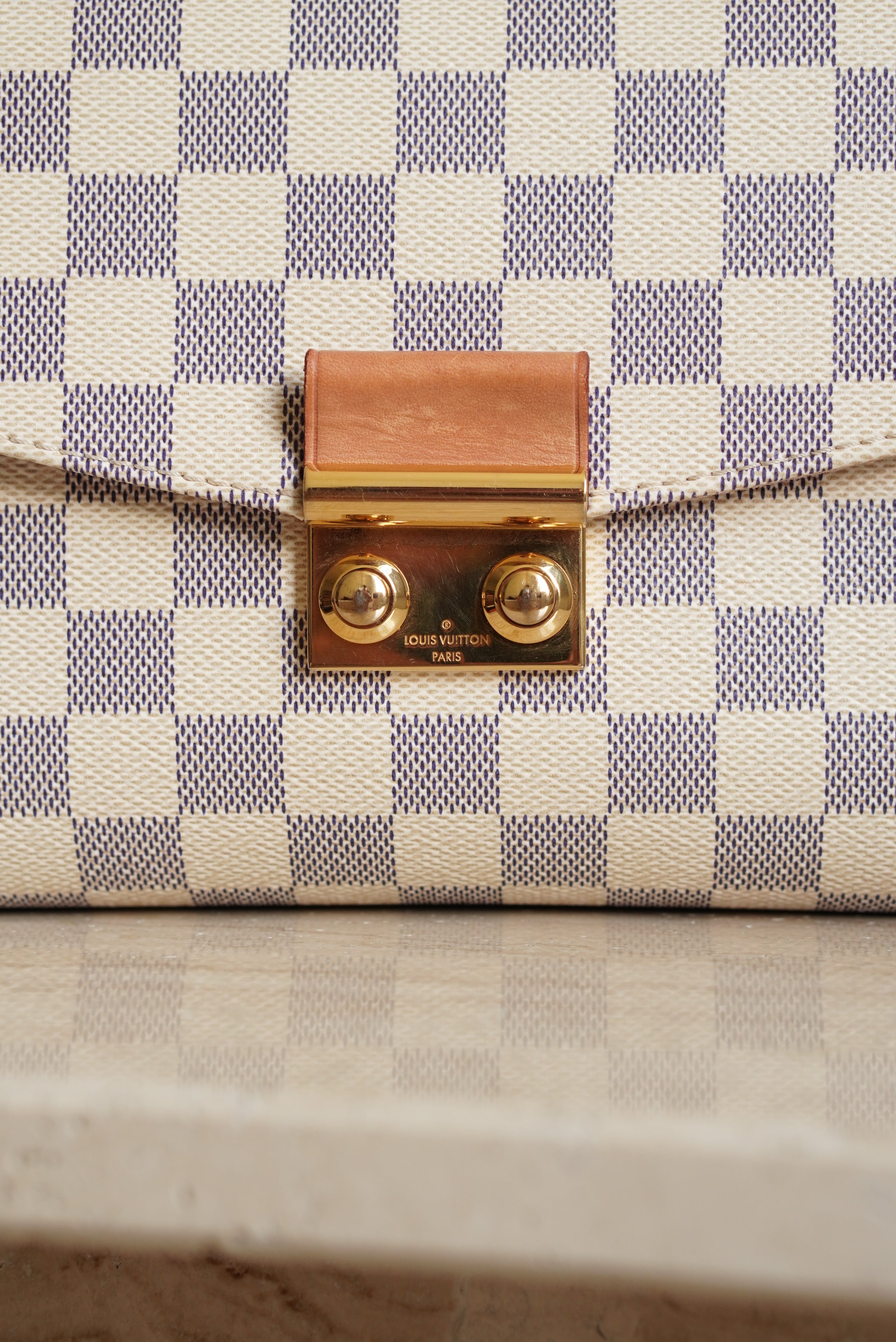 LOUIS VUITTON CROISETTE | DAMIER AZUR