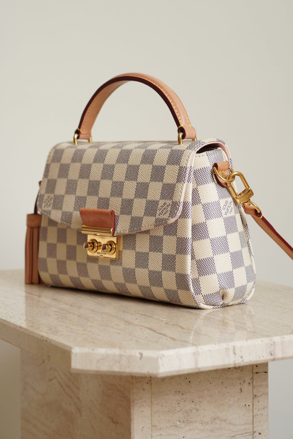 LOUIS VUITTON CROISETTE | DAMIER AZUR
