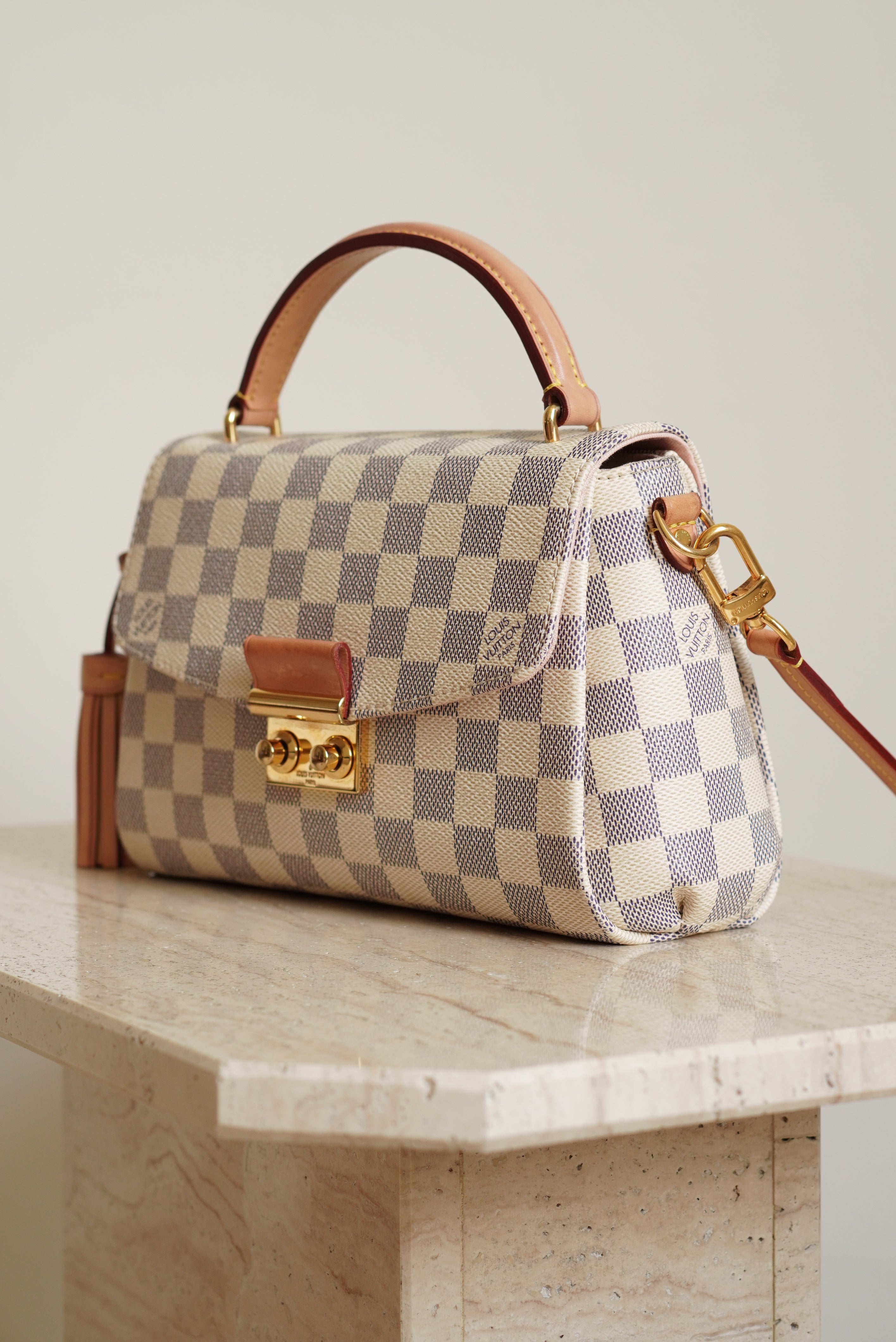 LOUIS VUITTON CROISETTE | DAMIER AZUR