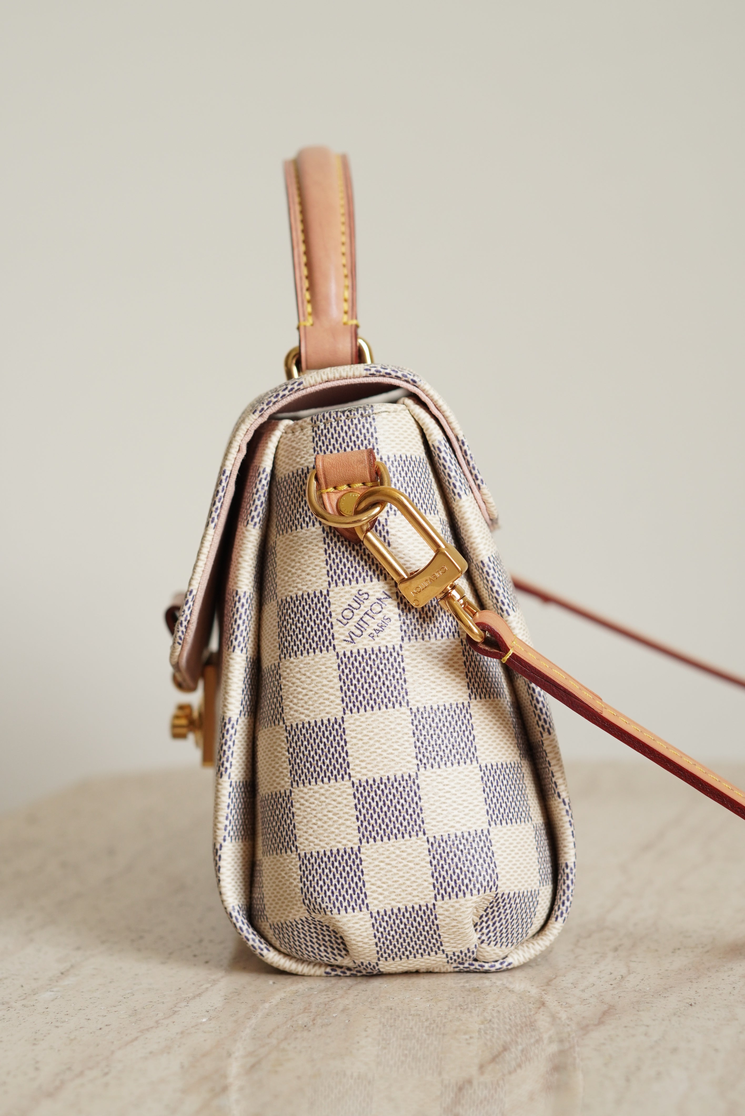 LOUIS VUITTON CROISETTE | DAMIER AZUR
