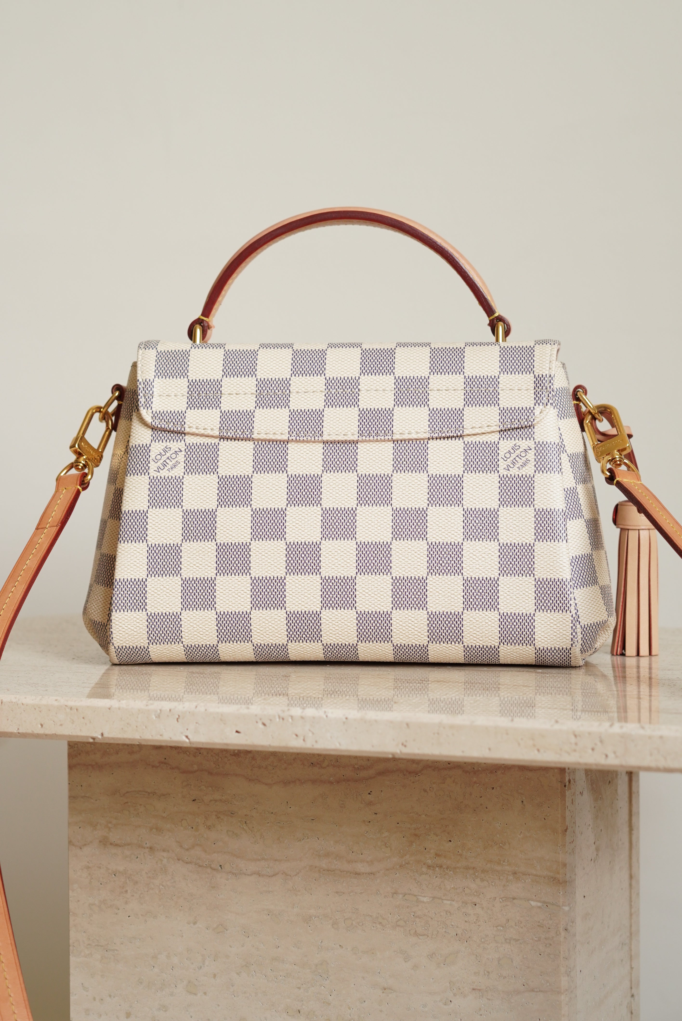 LOUIS VUITTON CROISETTE | DAMIER AZUR