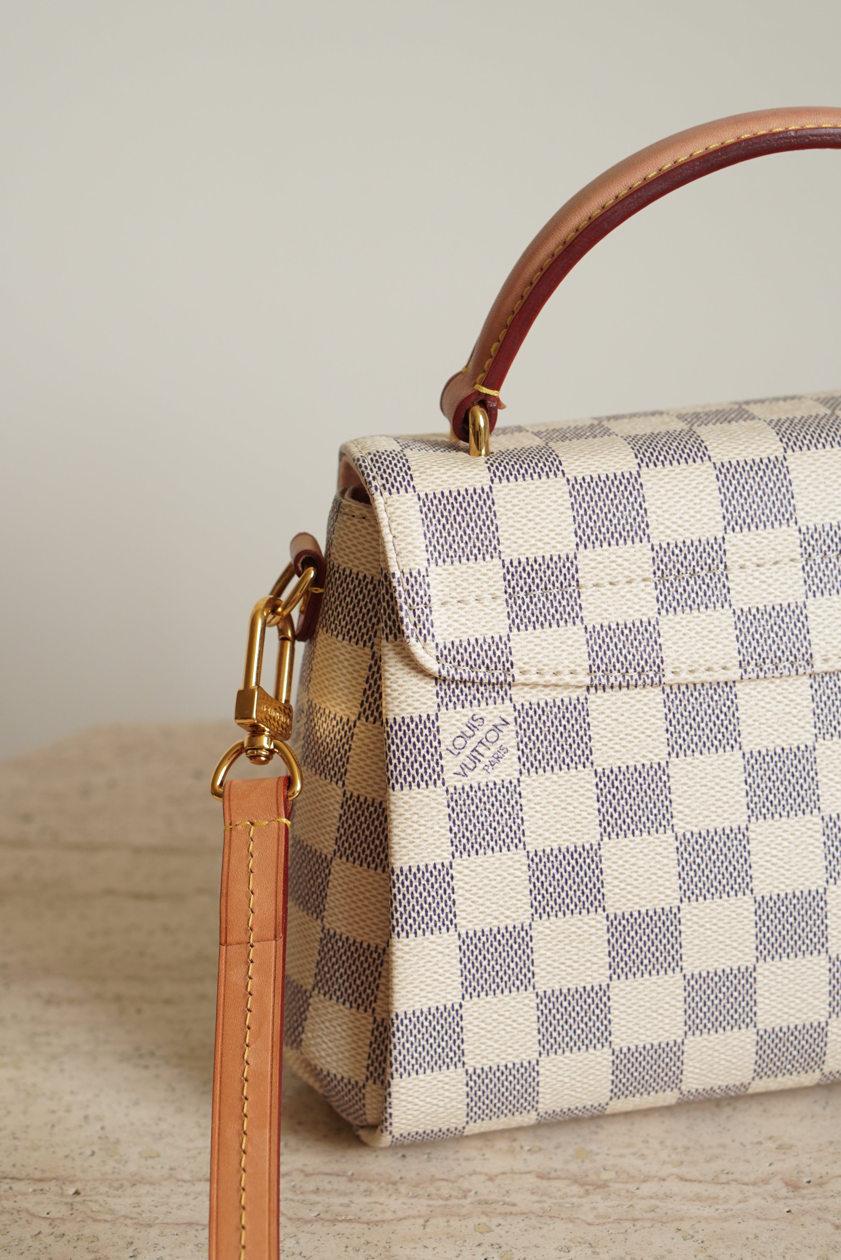 LOUIS VUITTON CROISETTE | DAMIER AZUR