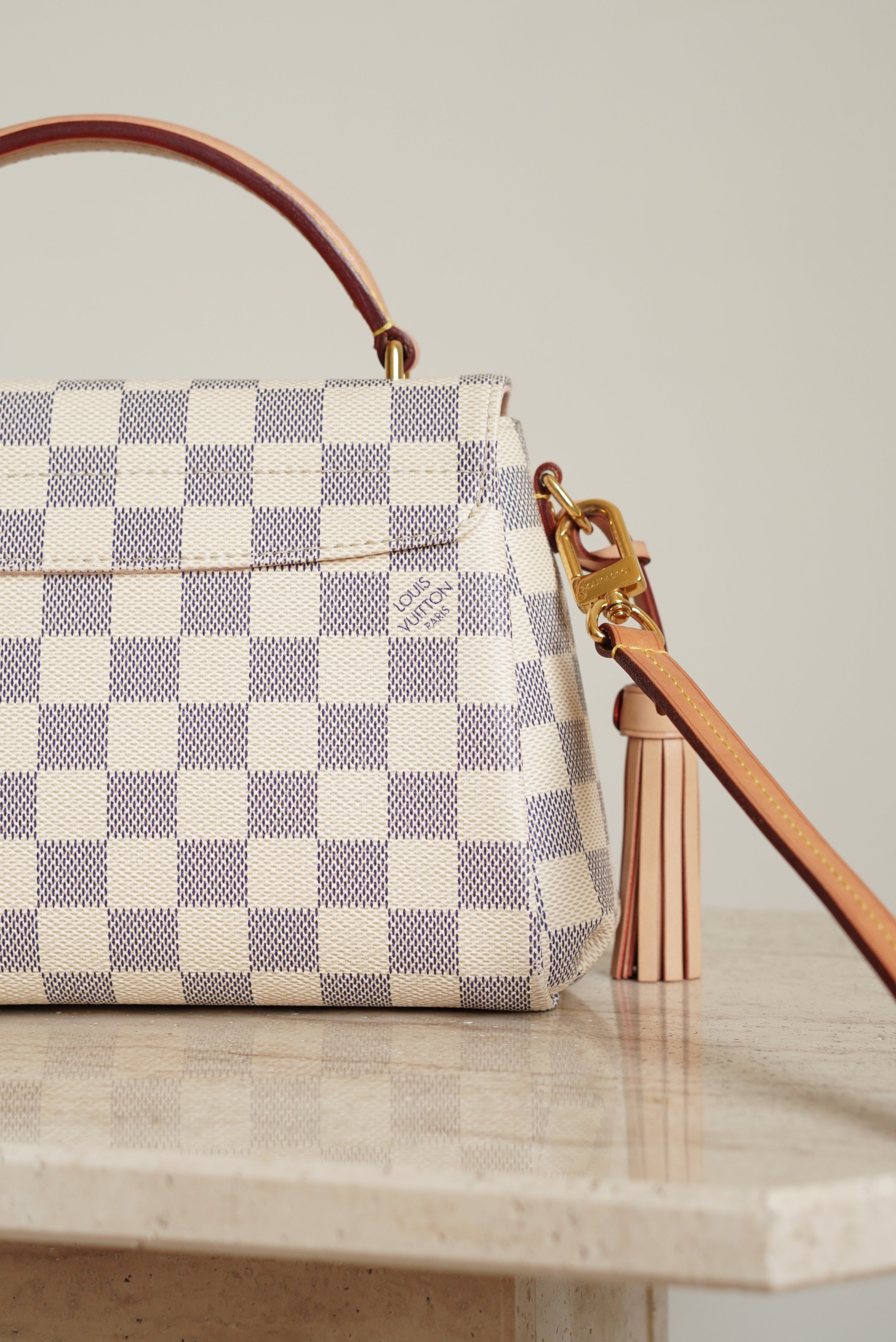 LOUIS VUITTON CROISETTE | DAMIER AZUR