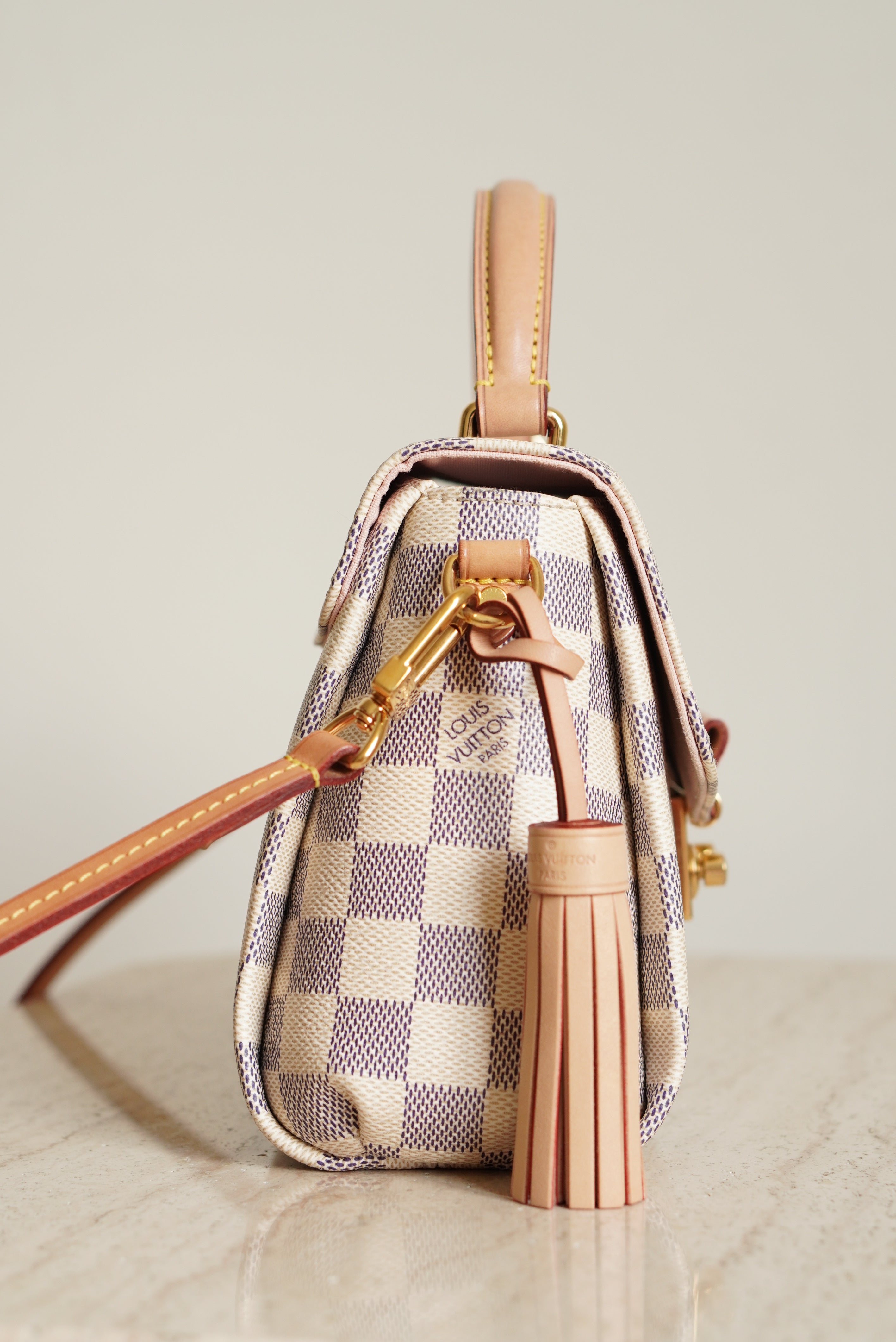 LOUIS VUITTON CROISETTE | DAMIER AZUR