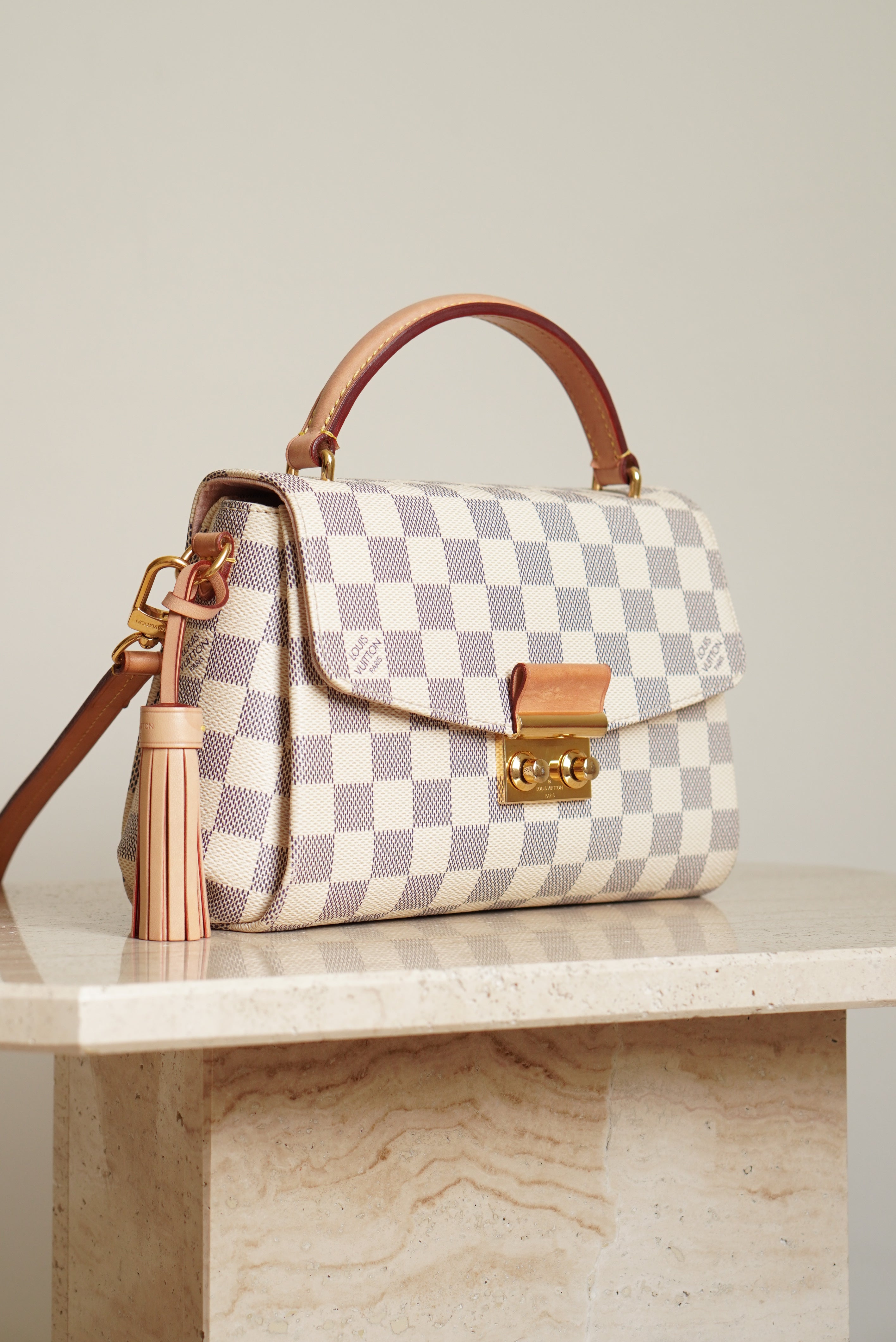 LOUIS VUITTON CROISETTE | DAMIER AZUR