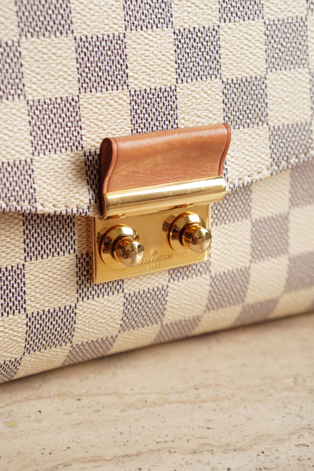 LOUIS VUITTON CROISETTE | DAMIER AZUR