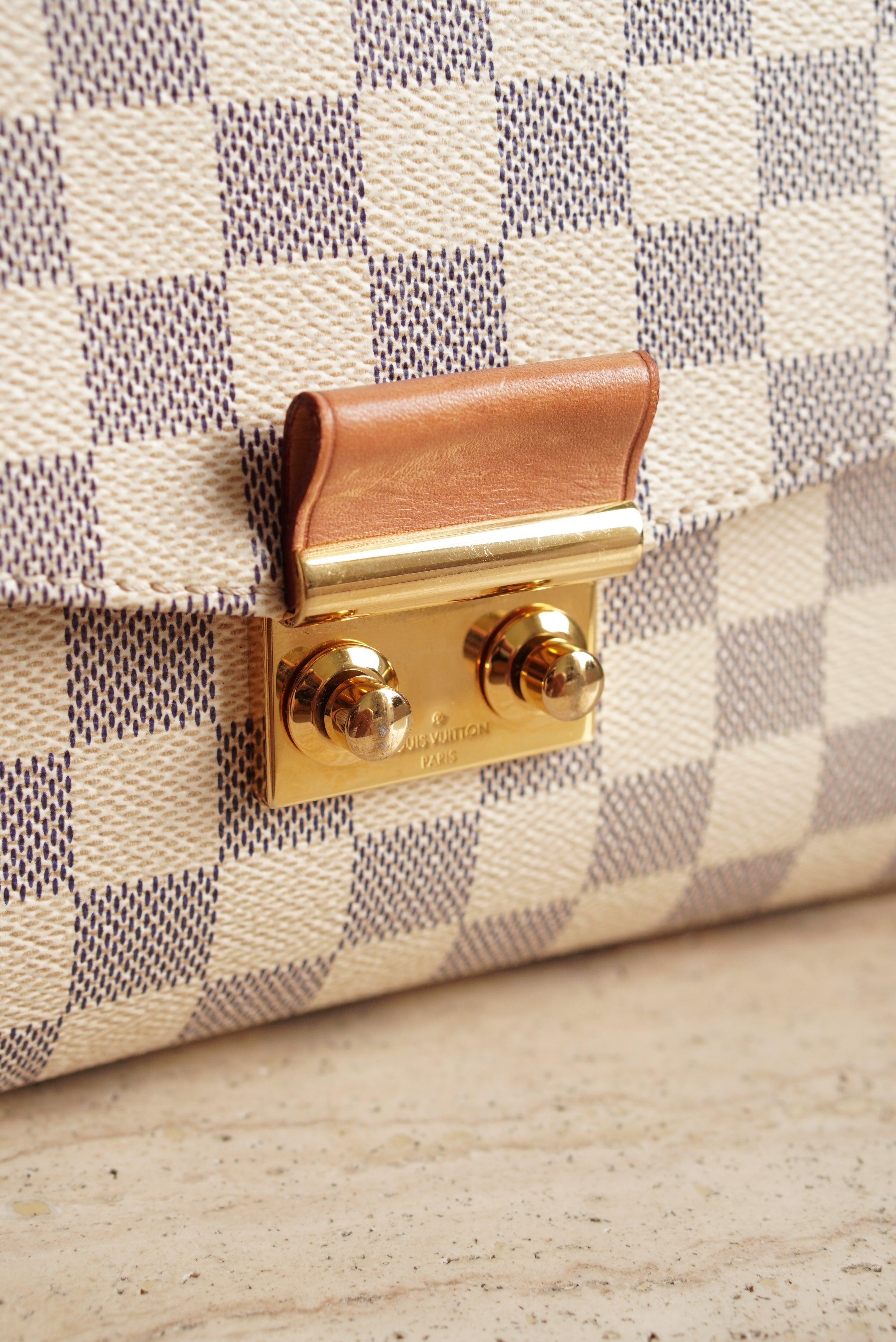 LOUIS VUITTON CROISETTE | DAMIER AZUR