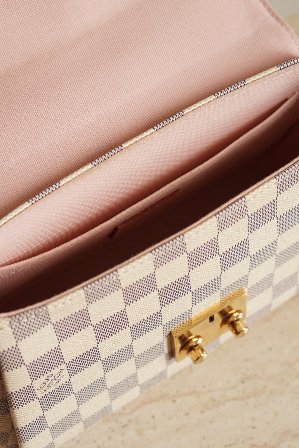 LOUIS VUITTON CROISETTE | DAMIER AZUR