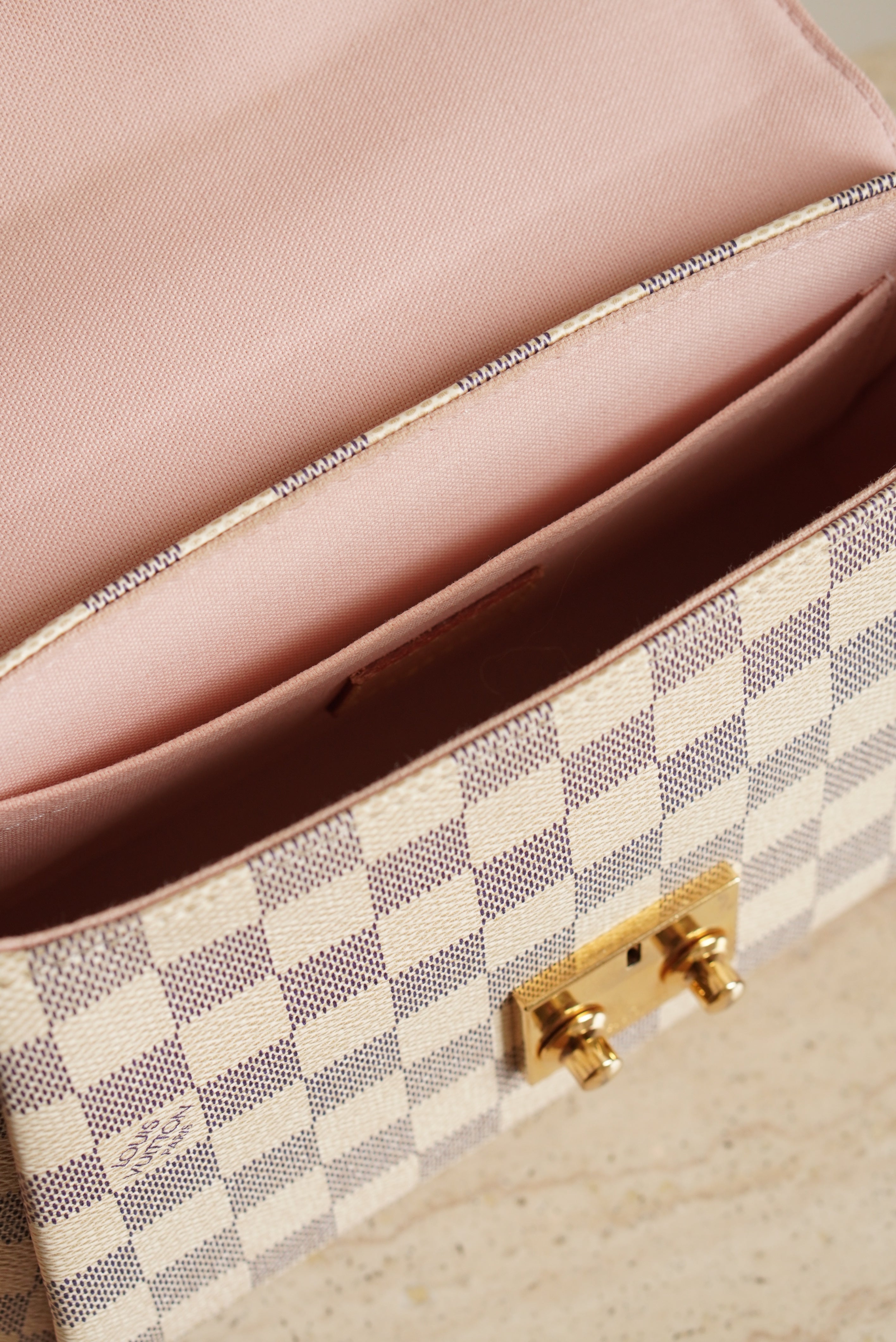 LOUIS VUITTON CROISETTE | DAMIER AZUR